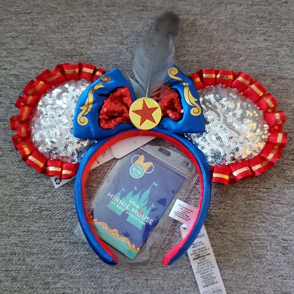 Minnie mouse main attraction dumbo headband